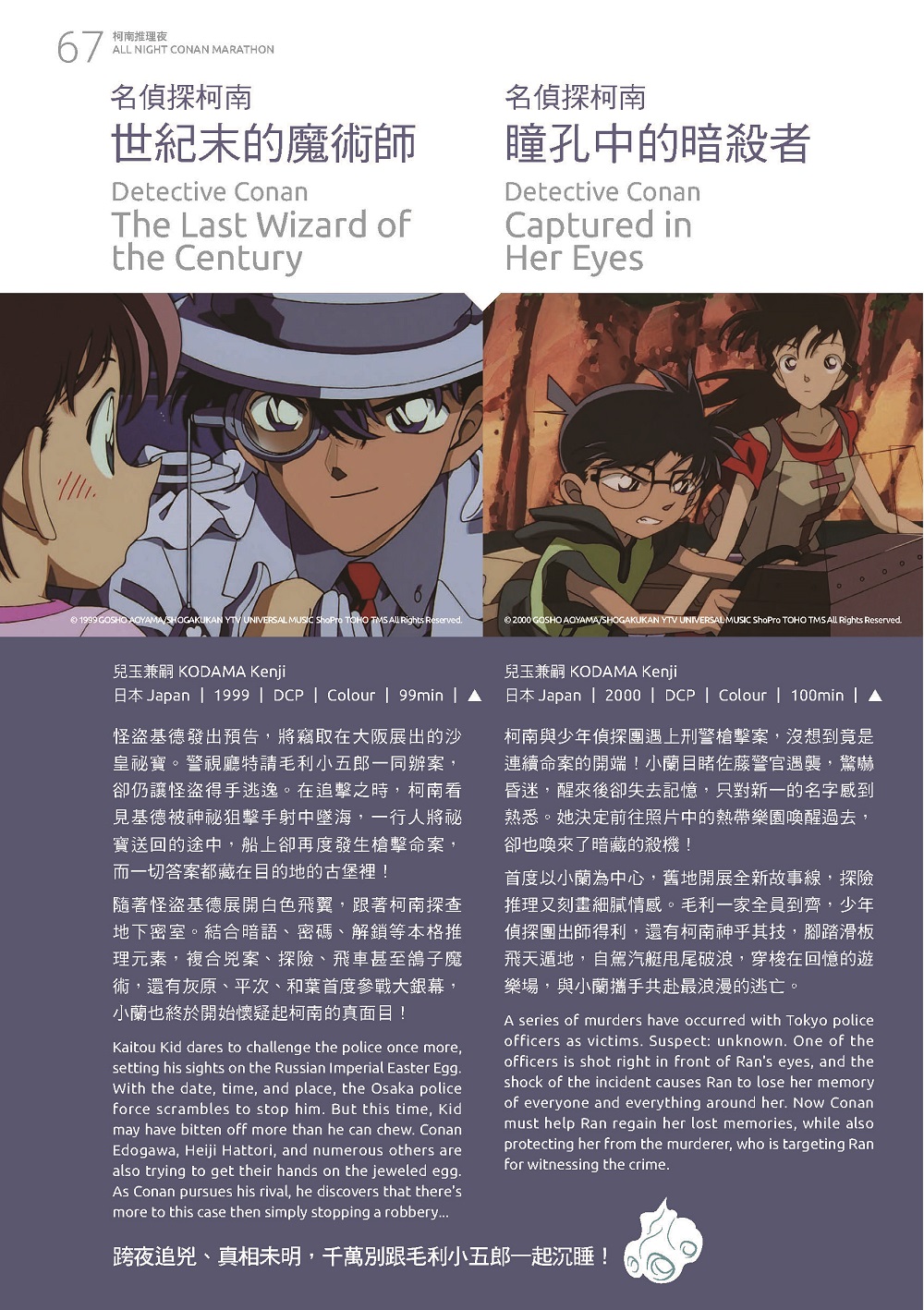 2022金馬奇幻影展推出「柯南推理夜」選映《名偵探柯南:引爆摩天樓》等四部劇場版動畫 4 2022goldenhorsefantasyconan04