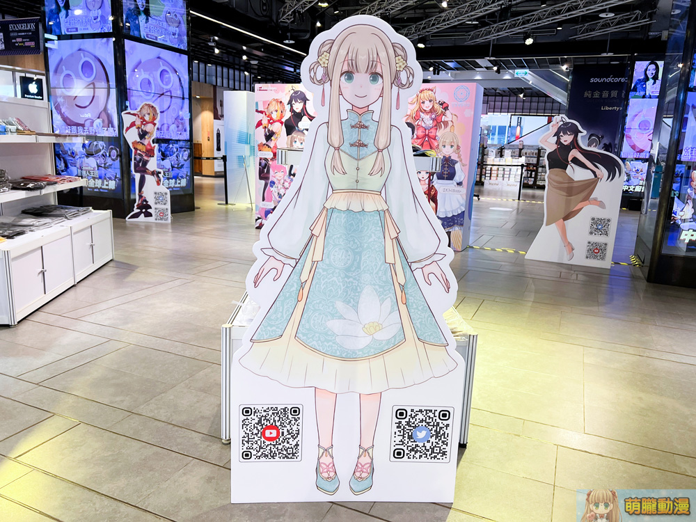 「SYNTREND VPartner」Vtuber限定販售會 展出Vtuber人型立牌並販售相關周邊 9 2022syntrendVPartnervtuberevent09