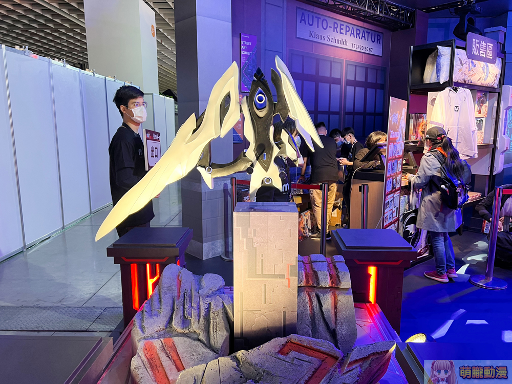 【2022TGS】2022 台北國際電玩展今日開展 強化防疫措施並設置噴霧型消毒機器人 7 2022tgs1stday33