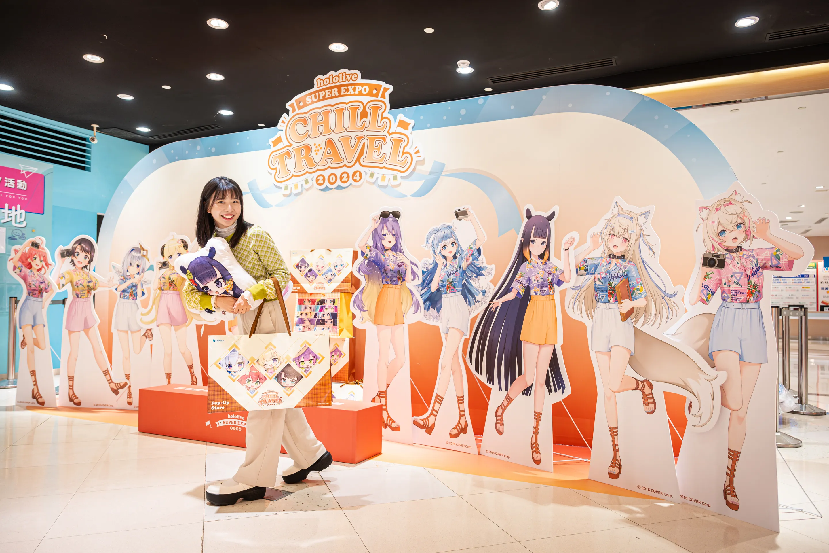 「朝氣Chill遊 hololive production 限定合作快閃店」高雄延長開設至2月9日Ina’nis中文獻唱新年祝福歌 2 2025febChillTravelpopupstorekaohsiungIna02