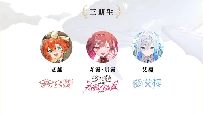 台灣VTuber 團體「Limnos」旗下成員陸續短長期休止、畢業(2025年9月1日更新) 4 2025maylimnos03