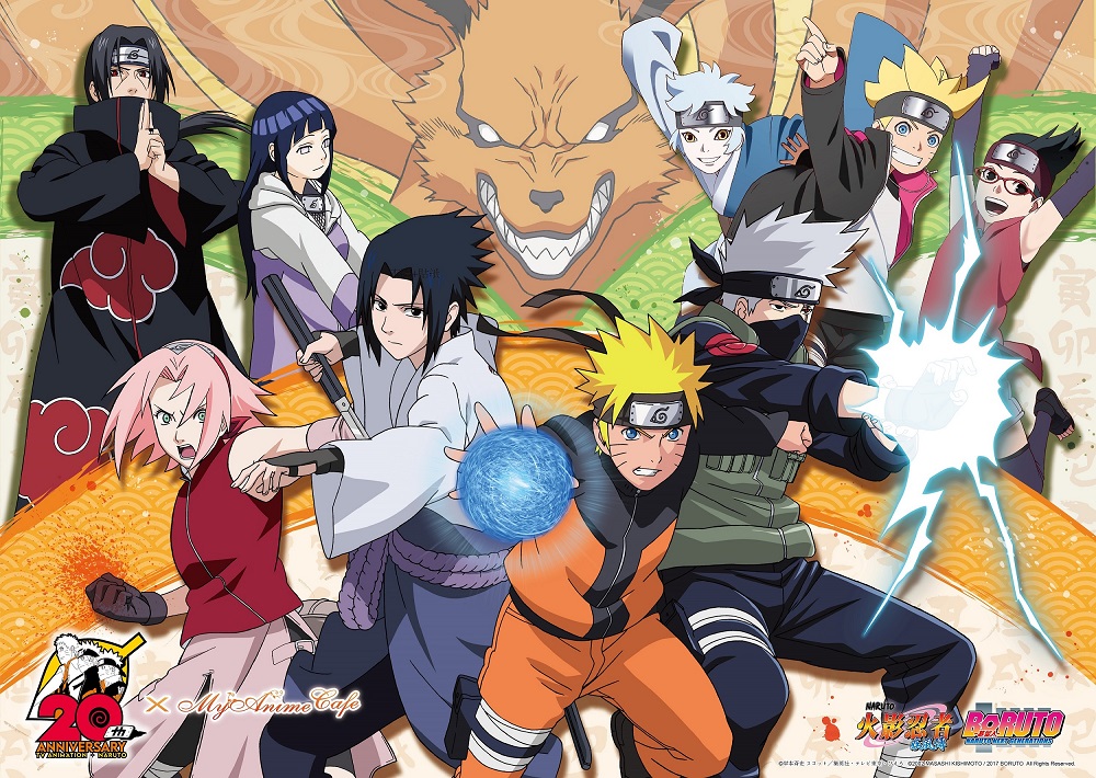 「火影忍者動畫20周年x MyAnime Café」 10月7日起在三創開設 1 MyAnimeCafenaruto20thnews01