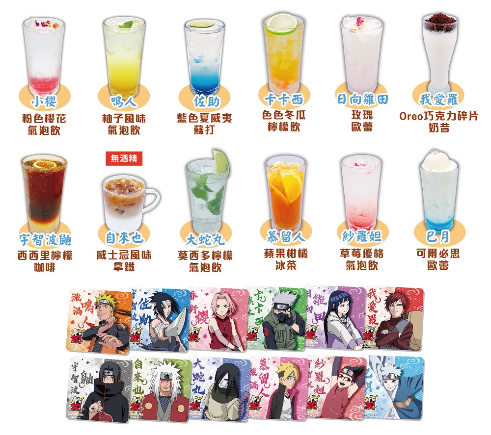 「火影忍者動畫20周年x MyAnime Café」 10月7日起在三創開設 5 MyAnimeCafenaruto20thnews09