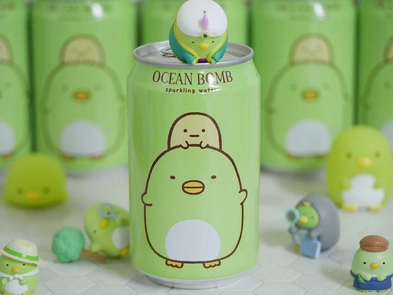 Ocean Bomb推出「⾓落⼩夥伴」微氣泡⽔與乳酸飲料系列飲品 2 OceanBombSumikkoGurashifirst02