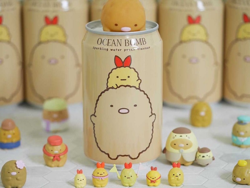 Ocean Bomb推出「⾓落⼩夥伴」微氣泡⽔與乳酸飲料系列飲品 3 OceanBombSumikkoGurashifirst03