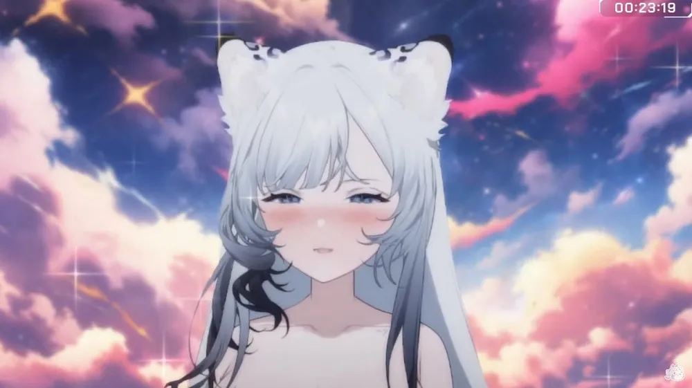 台V名雪薇薇以Vtuber內衣姿態唱「小蠻腰」 粉絲表示「以後誰還敢說VV不能瑟瑟」 2 RenewLiveVVliveerowaist02