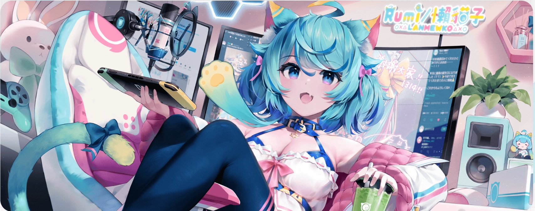 魔競娛樂獨立VTuber業務成立子公司「預見娛樂」 懶貓子等原屬VTuber全數移轉 1 envisionvtubertwestablished01
