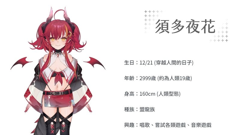 台灣vtuber 須多夜花因私下套用 日向夢明 外觀而暫停直播一周 萌朧動漫情報網