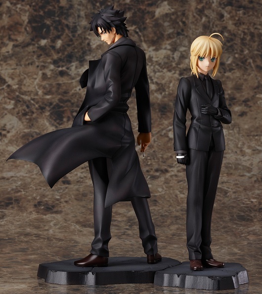 Max Factory《Fate/Zero》衛宮切嗣 與Saber精練版模型 預定12月推出 - 萌朧動漫情報網